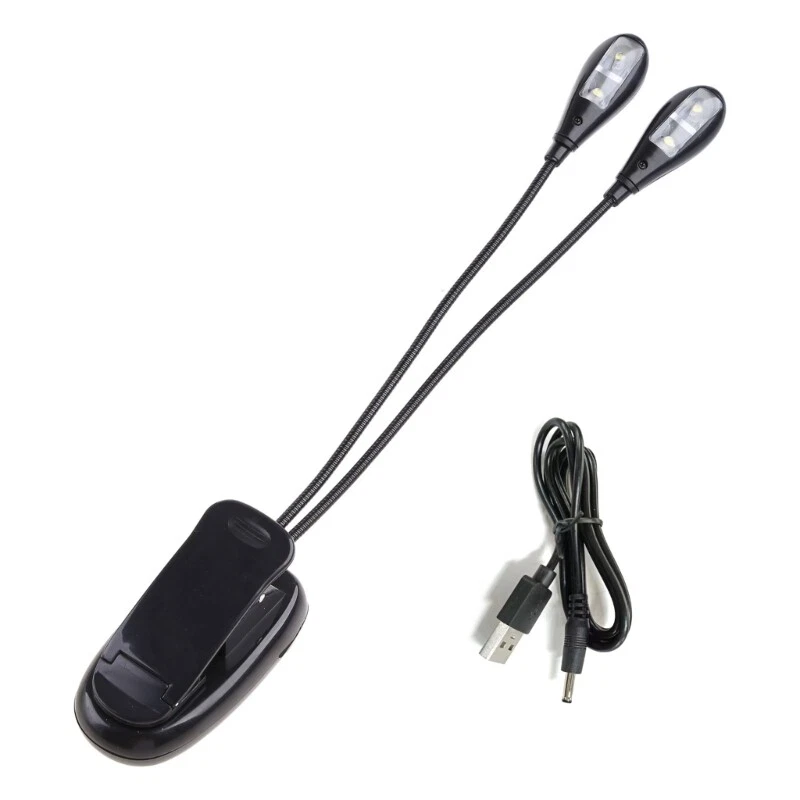 Clip on reading light on sale battery operated
