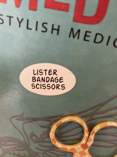 Premium Grade 1 Lister Bandage Nurse Scissors 4.5" Medical Surgical Instruments - Picture 5 of 8