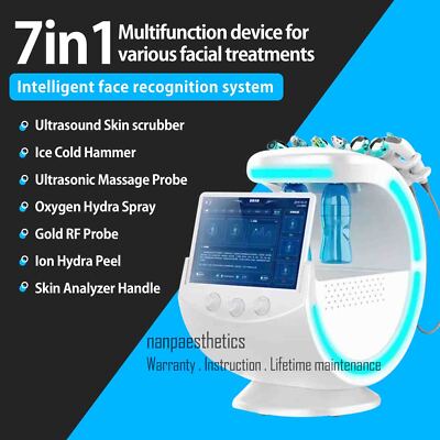 7 in 1 Hydro Water Dermabrasion Machine Deep Clean Skin Care Hydra Spa Facial