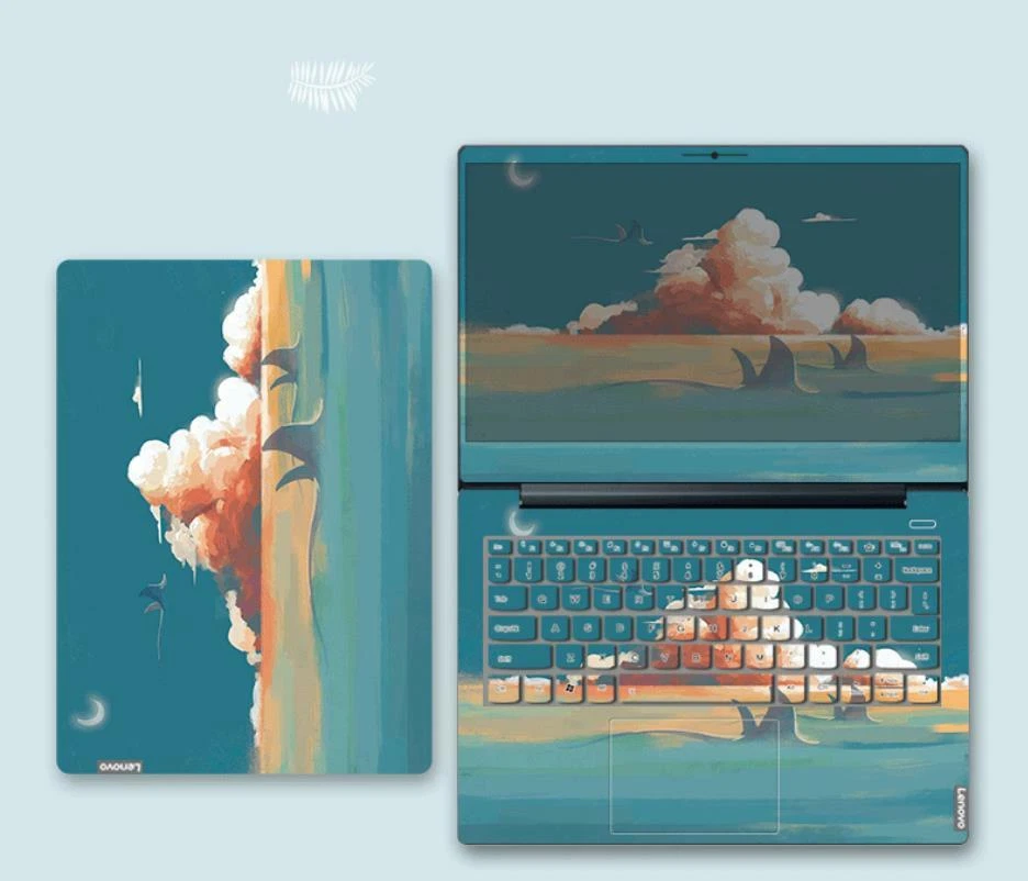 Dazzle Laptop Protector Leather Skin Stickers For HUAWEI MateBook D 14" - Image 3 of 4