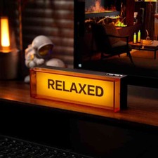 3.6W 6500K LED Lamp Sign Ambient Light Desktop Ornament Gift for Family Friends