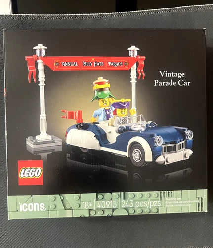 Lego Icons 40913 Vintage Parade Car GWP New  Sealed in Box