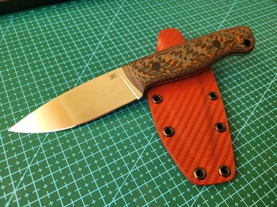 A.Y. Custom Messer, Custom Knives, EDC, Jagdmesser, Stahl Böhler M390, 62-HRC