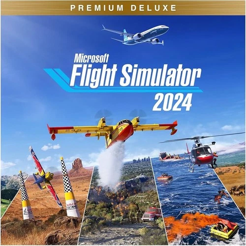 Microsoft Flight Simulator 2024 Premium Deluxe for Windows/XBOX Digital Key Code