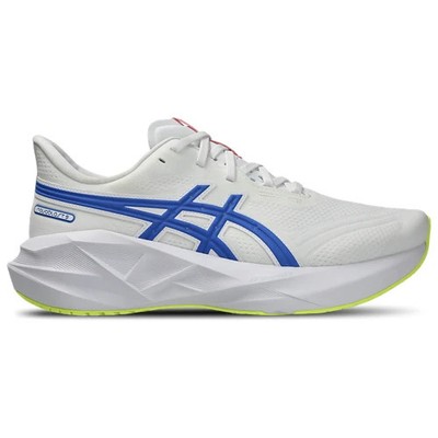ASICS Novablast 5 ATC White Tuna Blue 1011C137-100 Men Size 8-13 New Runner