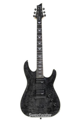 Schecter Omen Extreme-6 Electric Guitar - See-Thru Black