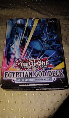 Yo-Gi-Oh Egyptian God Deck ovp Verpackung ist beschädigt.