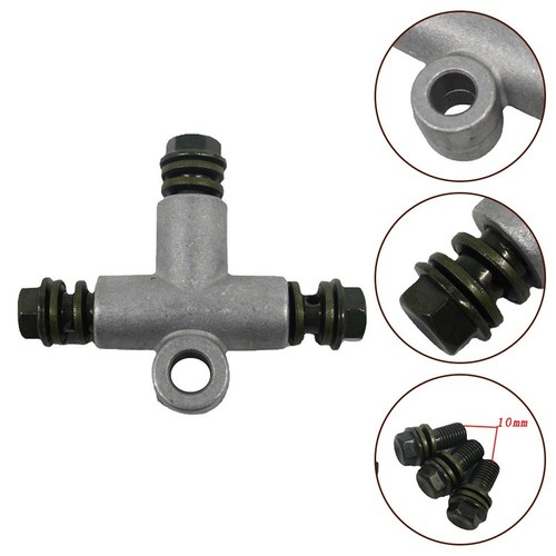Wide Compatibility Brake Hose T Connector for Motorcycle ATV Karting Parts - Picture 4 of 9