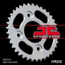 JT Steel Rear Sprocket 37T JTR212.37 for Honda MSX125 Grom 125/Monkey/Monkey ABS
