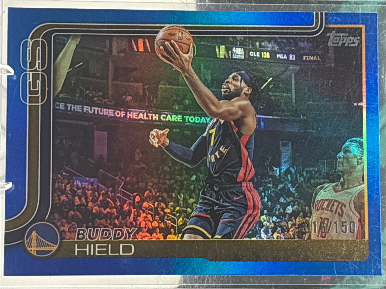 2025-26 Topps - Buddy Hield #237 Blue Rainbow Foil /150