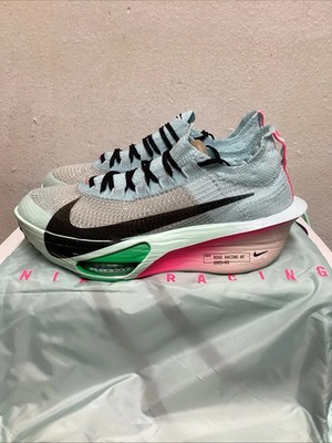 Size 9.5 - Nike Air Zoom Alphafly NEXT% 3 Glacier Blue Mint Foam