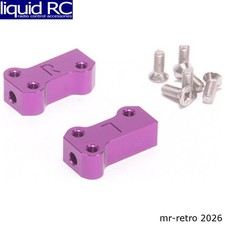 Schumacher Racing Products Ltd U9133 Alloy Pivot Blocks Rear 3deg A/S pr - CAT