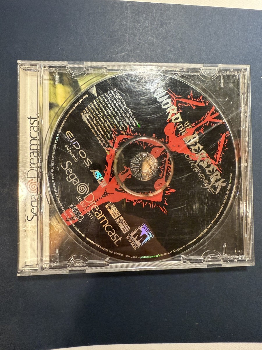 Sword of the Berserk: Guts' Rage Sega Dreamcast - Rear Artwork +