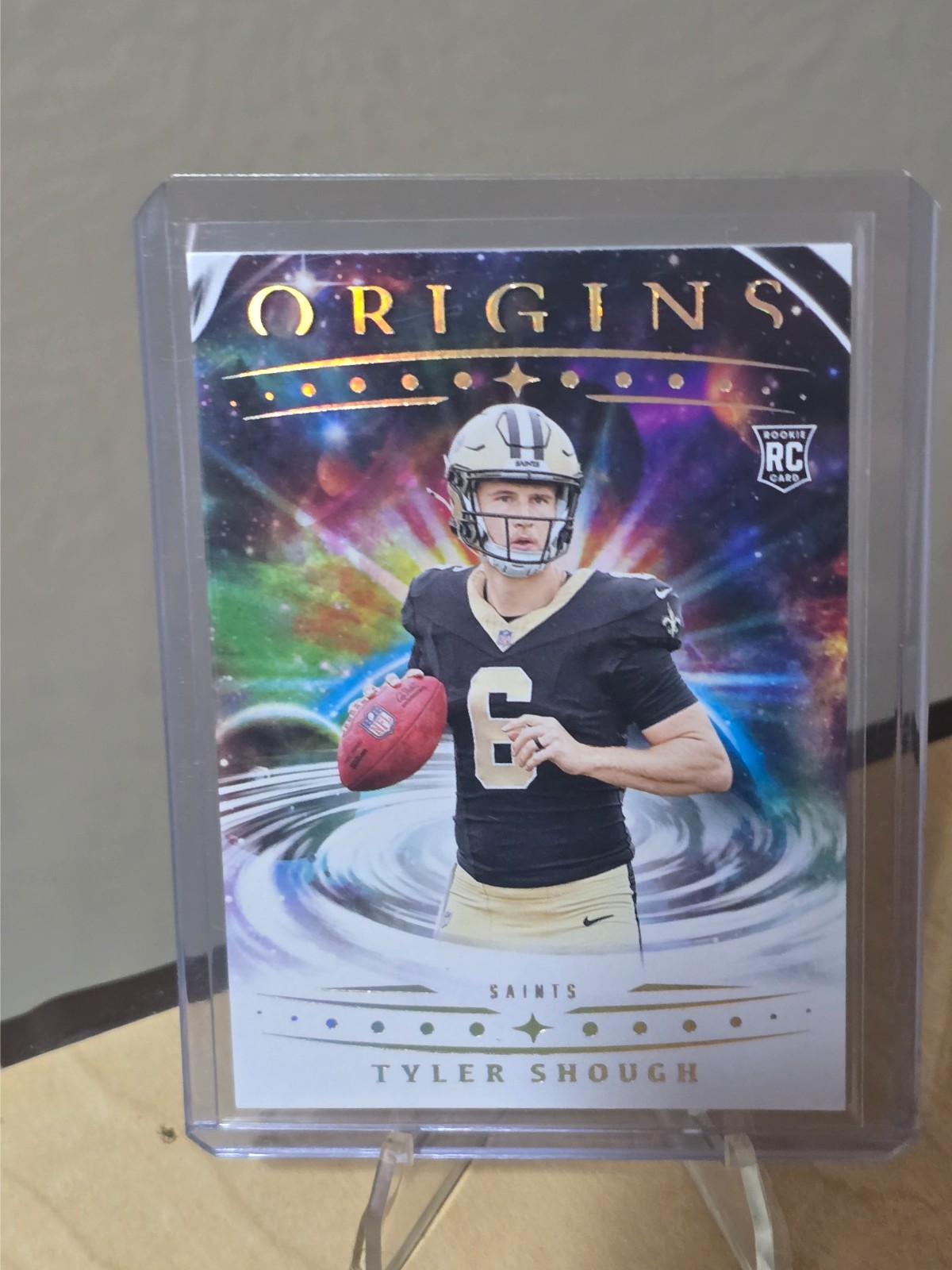2025 Panini Origins | Tyler Shough (RC) #117 | New Orleans Saints Rookie
