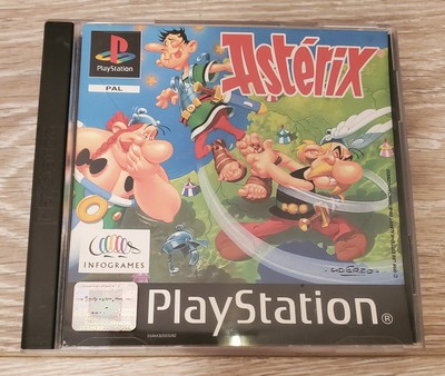 Asterix Sony Ps1 Spiel komplett - Top Zustand - keine Kratzer auf der Festplatte