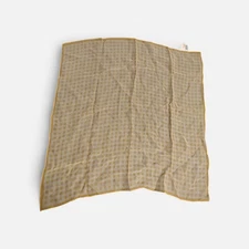 VTG Brooks Brothers 100 Percent Silk Gingham Plaid Scarf Made In Japan Sheer