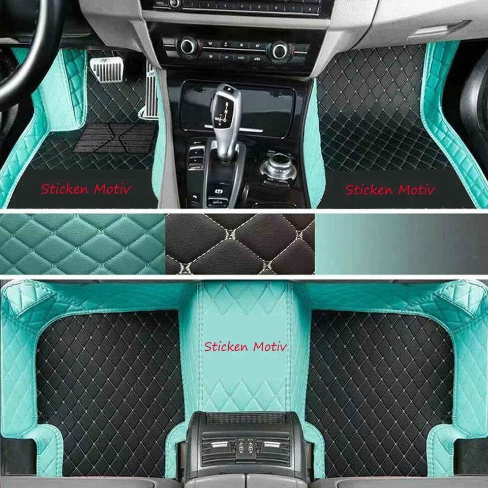 Tappetini TPE Per Tesla Model Y 2021-2024 - Set 3 Pezzi Anteriori, Inodori, Antiscivolo, Facili Da Pulire, Adattabili E Sicuri