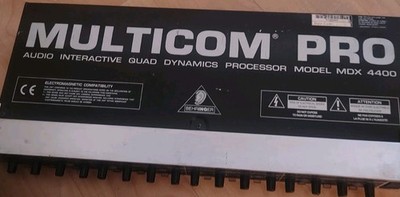 Behringer MDX 4400 Multicom Pro Audio Interactive Quad Dynamics Processor