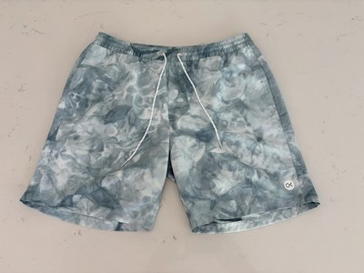 Outerknown Swim Trunks Men s Size L Aqua Blue NWOT