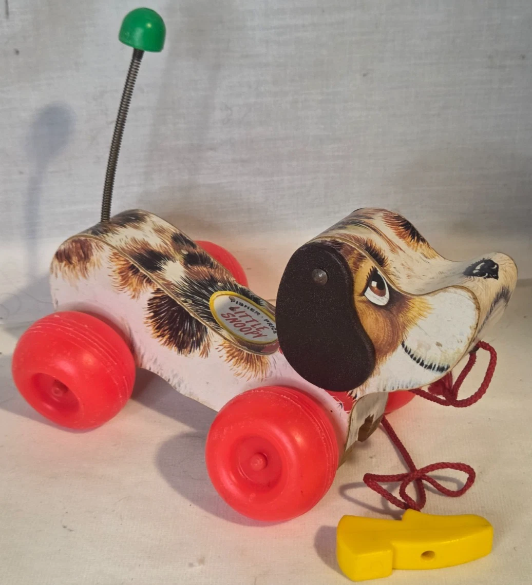 Dog Pull Toy Fisher-Price Toys (Pre-1963) for sale | eBay
