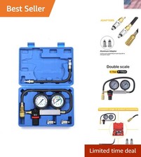 Tu-21cylinder Leak Down Tester Kit Automotive Engine Compression Leakage Ki... Tu-21cylinder Leak Down Tester Kit Automotive Engine Compression Leakage Ki...