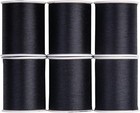 Sew Complete Polyester Sewing Quilting Thread 300 Yard Spool 6 Pack