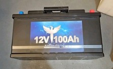 12V 100Ah LiFePO4 Battery, 100AH Lithium Battery with 100A BMS, Over 5000 ...
