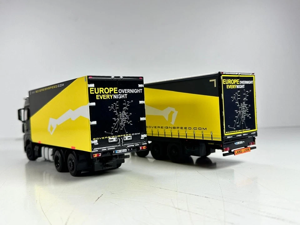 WSI truck models, MB Actros MP4 Big Space 6X2 Tag Axle Combi , SOVEREIGN SPEED - Image 3 of 4