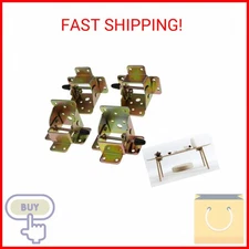 Micro Trader 4X Iron Locking Folding Table Chair Leg Brackets Hinge Self Lock Fo