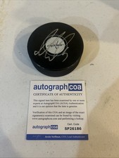 WASHINGTON CAPITALS- IVAN MIROSHNICHENKO SIGNED AUTOGRAPH HOCKEY PUCK ACOA NHL 