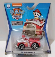 Nickelodeon Paw Patrol True Metal Marshall - Spin Master 1/64 Police Car