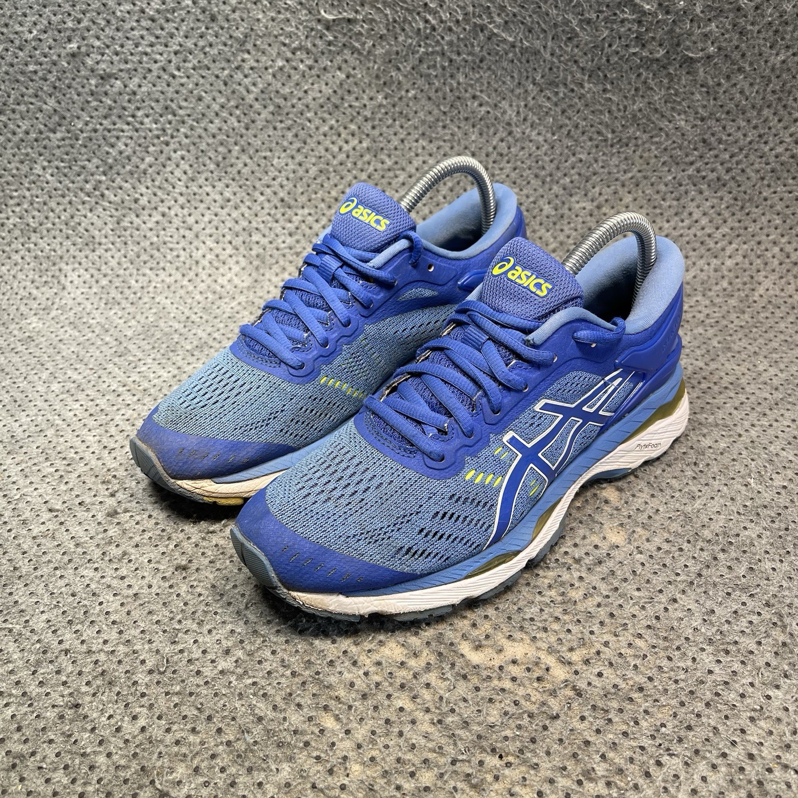 Asics Gel-Kayano 24 Blue Running Shoes No Insoles Size 8 Women’s image 2