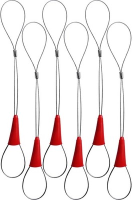 6 Pack Electrical Fish Tape Puller Fastener Tool - Wire Pulling Socks Grips, Cab