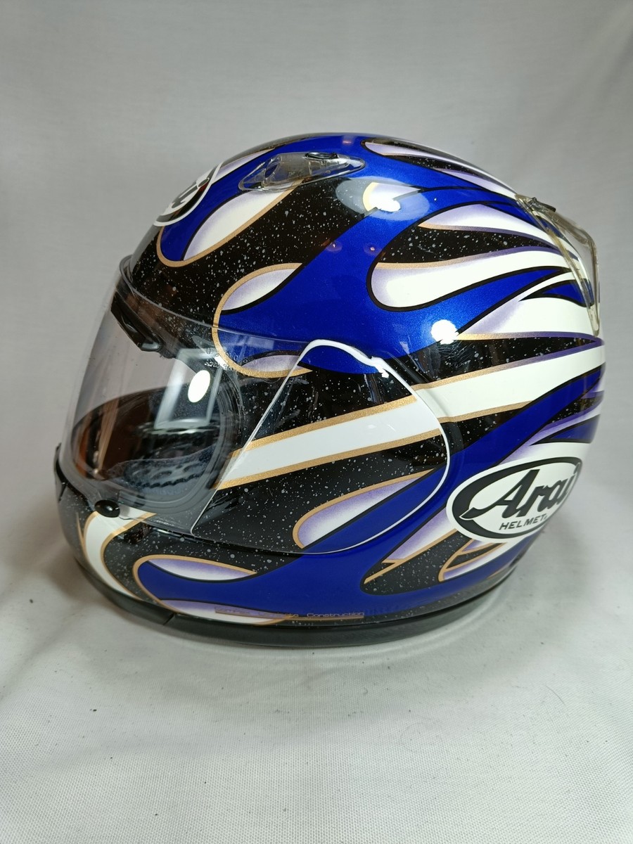Arai Quantum F Blue Noriyuki Haga Yamaha R7 R1 Wsbk Replica