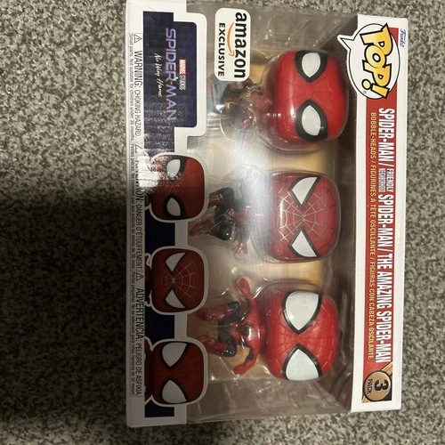 Funko Pop! Vinyl: Marvel - Spider-man - 3 Pack - Amazon (Exclusive)