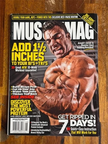 MUSCLEMAG bodybuilding muscle magazine EDUARDO CORREA/Natalia Muntean pics 8-10