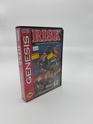 Risk (Parker Brothers) - Sega Genesis - Complete in Box (CIB) Tested
