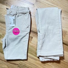 The Children  s Place Uniform Stretch Skinny Chino Pants Two Pairs Size 4T NEW