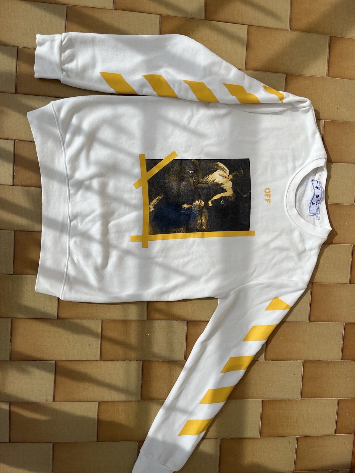 OFF WHITE X NIKE Felpa Off White nuova