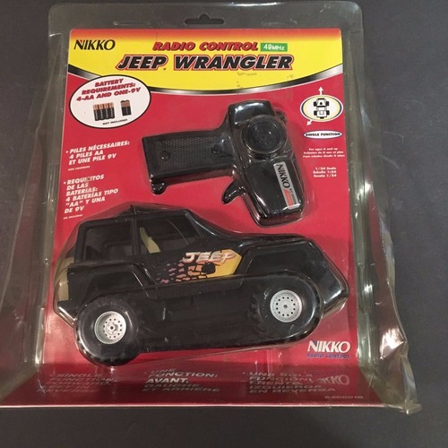 RARE Nikko Jeep Wrangler 240001b Radio Controlled RC 12068000014 eBay