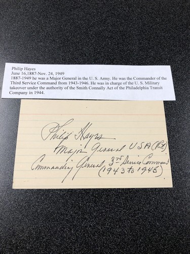 Philip Hayes’s Autograph - Picture 2 of 2