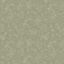 Dear Stella Mushroom City by Rae Ritchie ST DRR 1928 Laurel Mushroom Cotton