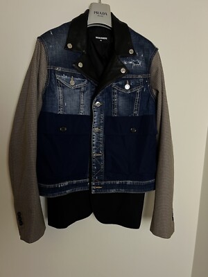 Dsquared2 New Reconstructed Jacket Coat 46 - 36 dsquared