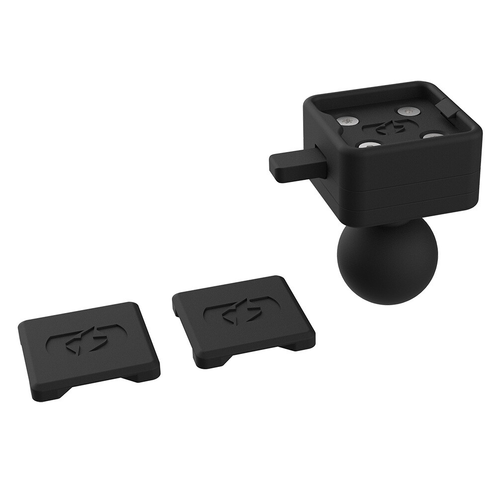 Oxford CLIQR Motorcycle Motorbike Ball Mount System Black - 1 Inch OX853