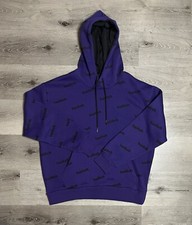 Twitch Print Hoodie AOP Purple Sz Medium Pullover Gaming Streaming