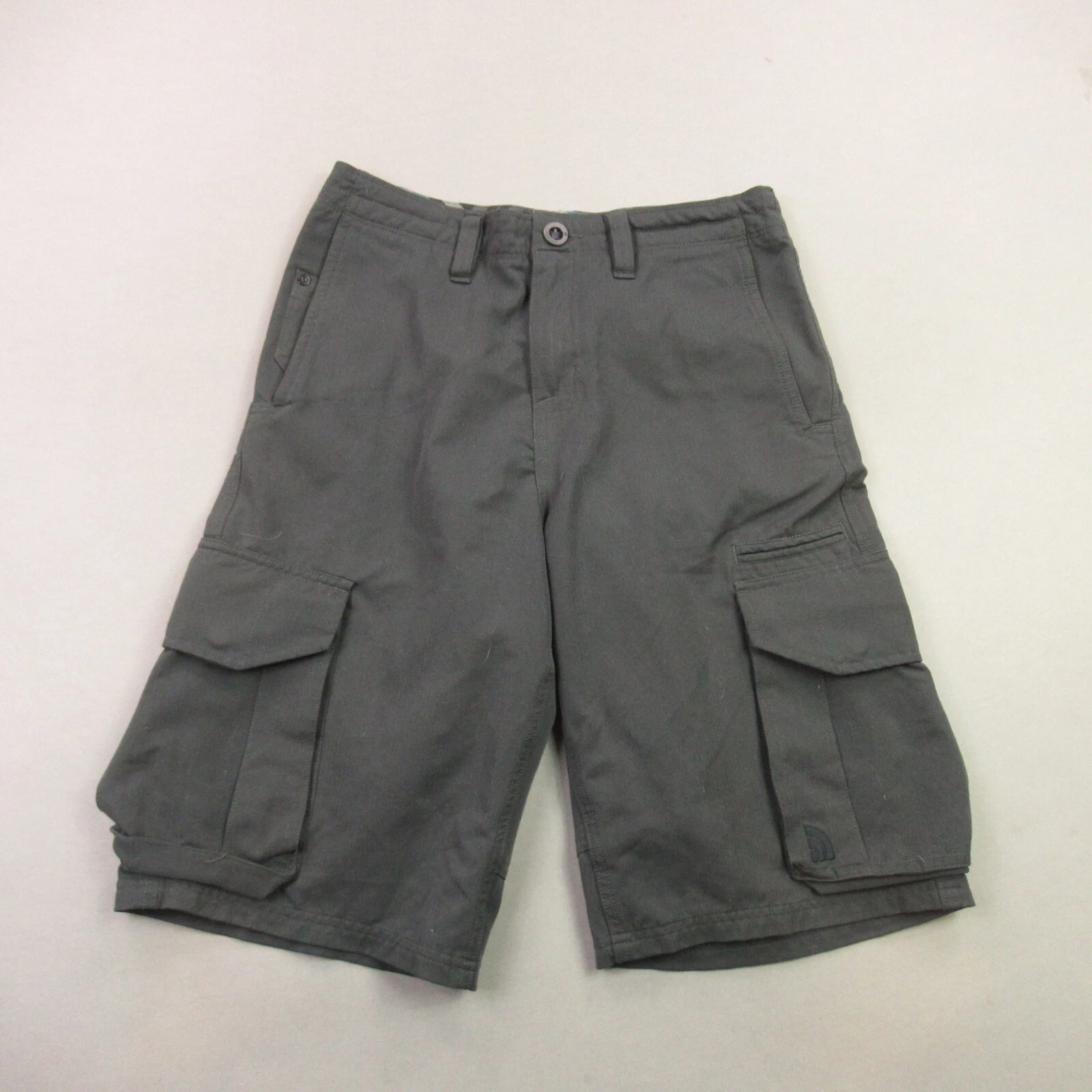 North Face Shorts Mens 30 Pockets Cargo Regular Fit Outdoors Gray