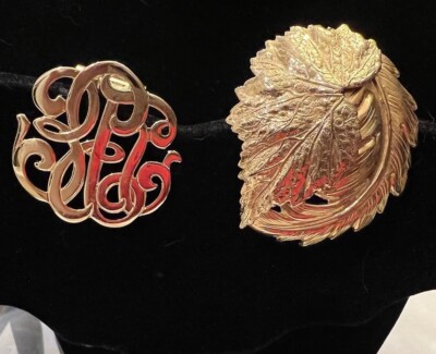 Fine Jewelry, women,Two brooch, safety pin for sweaters and