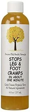 Caleb Treeze Organic Farms Stops Leg & Foot Cramps 8 oz Assorted sizes 