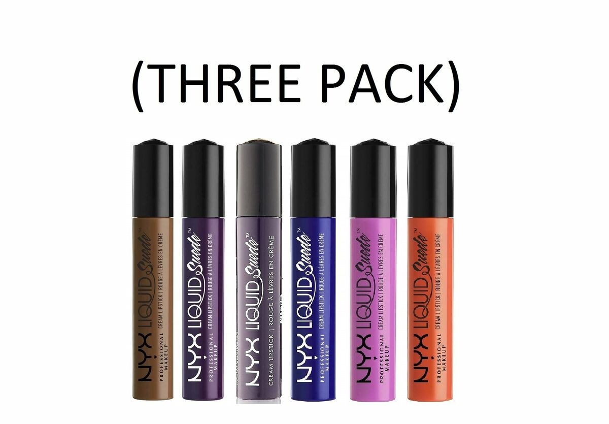 YOU CHOOSE (3 PACK) NYX PROFESSIONAL MAKEUP Liquid Suede Cream Lipstick YOU CHOOSE (3 PACK) NYX PROFESSIONAL MAKEUP Liquid Suede Cream Lipstick