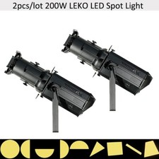 36  2pcs 200W LEKO LED Profile Spot Light 3200k For Concert Theater Audio RA 95